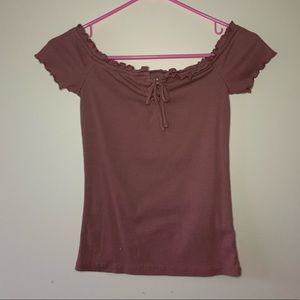 Aeropostale Off the shoulder top